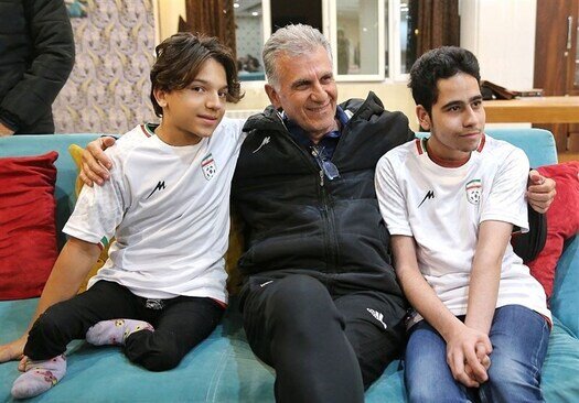 تصاویر ا کار زیبای تیم ملی قبل از اعزام به قطر