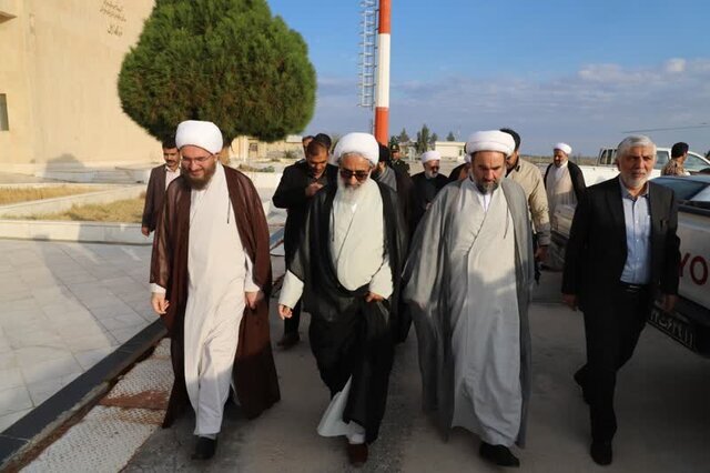 عکس | سفر هیات اعزامی مقام معظم رهبری به زابل