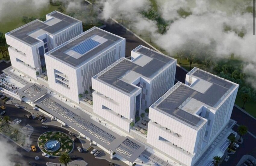 تصاویر: نمادها و ساختمانهای ویژه دوحه برای جام جهانی ۲۰۲۲ | از ساعت شنی عظیم تا باغی در میانه فرودگاه