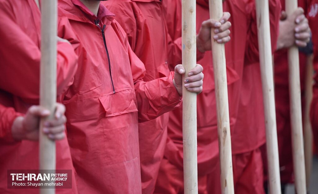 مانور نیروهای شهرداری