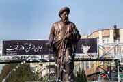 ناپدید شدن مجسمه شهید مدرس در تهران ؛  ارتباطی با ناآرامی‌ها دارد؟ | واکنش سخنگوی شهرداری تهران