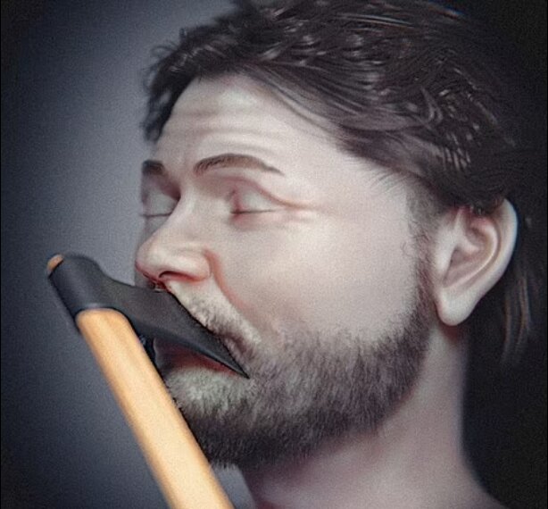 تصاویر دهقانی که ۶۶۰ سال پیش وحشیانه کشته شد