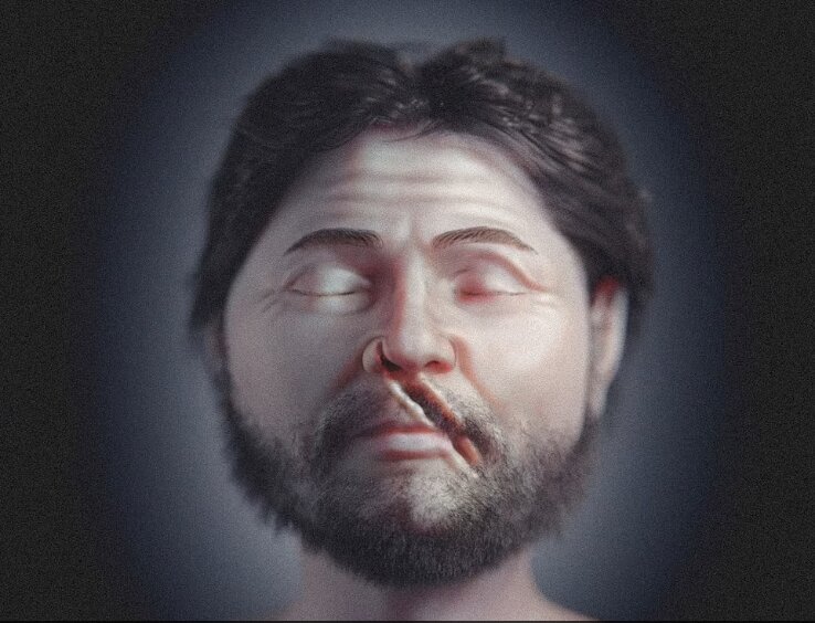 تصاویر دهقانی که ۶۶۰ سال پیش وحشیانه کشته شد