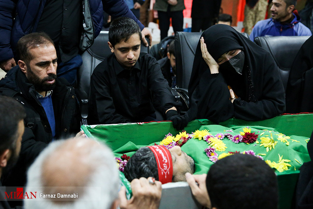 تصاویر ا شوهرم به آرزویش رسید؛ همسرم فدای انقلاب و فرزندانم فدای تارموی رهبری...