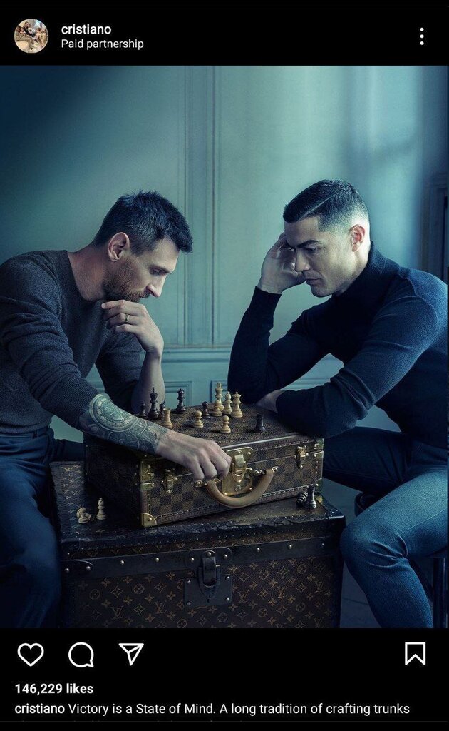 تصاویر | شوک به دنیای فوتبال با همکاری رونالدو و مسی | استقبال بینظیر از اقدام مشترک دو اسطوره در آستانه جامجهانی