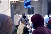تصاویر لحظه حمله وحشیانه به منزل یک پاسدار در بوکان | خانه را غارت کردند