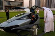 ببینید | رونمایی از اولین تاکسی پرنده در دبی | این خودرو ۱۳۰ کیلومتر بر ساعت سرعت دارد