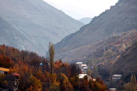 طبيعت پاییزی روستای آهار