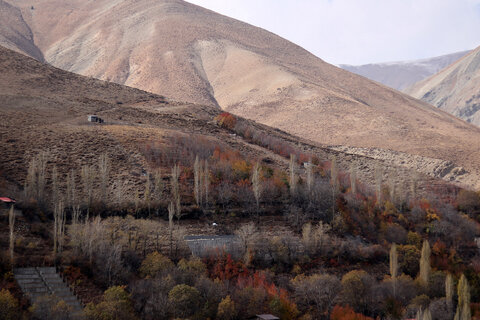 طبيعت پاییزی روستای آهار