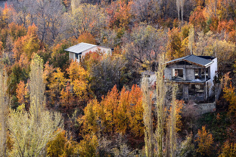 طبيعت پاییزی روستای آهار