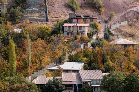 طبيعت پاییزی روستای آهار