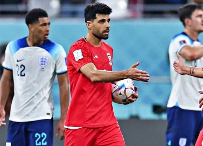 ۴ سکانس پنهان تیم ملی فوتبال مقابل انگلیس | ستاره ایران باعث حسرت انگلیسی ها شد