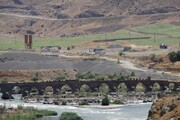 تصاویر | میزبانی عجیبب باکو از ایران ستیزان در جوار پل خداآفرین | علی اف اسرائیل را بیخ گوش ایران آورد؟