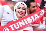 تصاویر | پوشش زنان تونسی در جام جهانی ۲۰۲۲ قطر