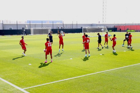 نخستین تمرین تیم ملی فوتبال کشورمان پس از دیدار شکست شش بر دو -عكاس فرشاد عباسي