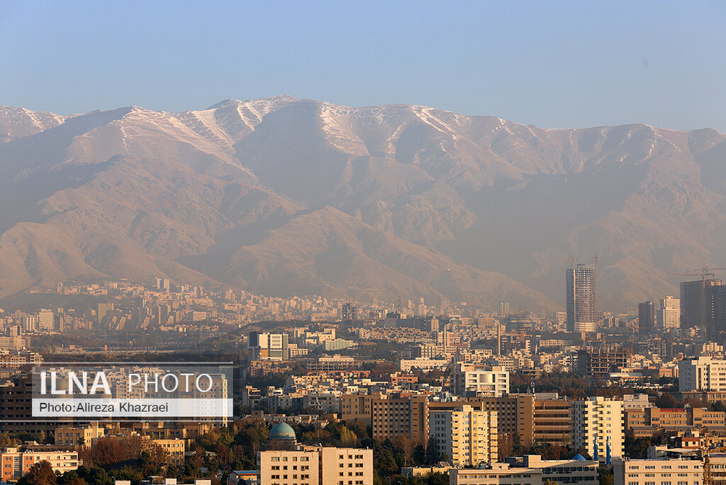 تنگی نفس تهران به روایت تصویر 