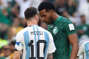 عکس | سر آرژانتین در بازی با عربستان اینگونه بریده شد!
