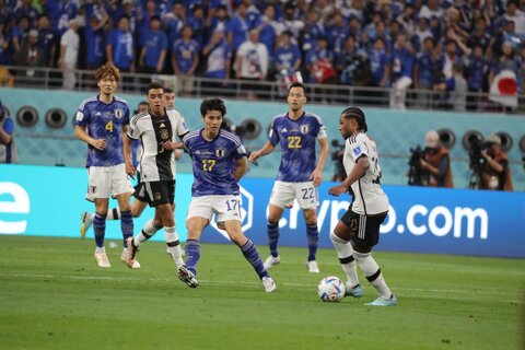 آلمان یک - ژاپن ۲ ادامه شگفتی‌سازی آسیایی‌ها- عكاس مجتبي جانبخش