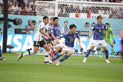 آلمان یک - ژاپن ۲ ادامه شگفتی‌سازی آسیایی‌ها- عكاس مجتبي جانبخش