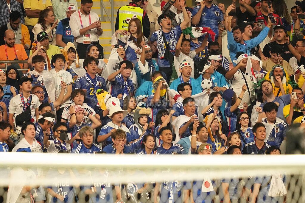 طرفداران تیم ملی فوتبال ژاپن