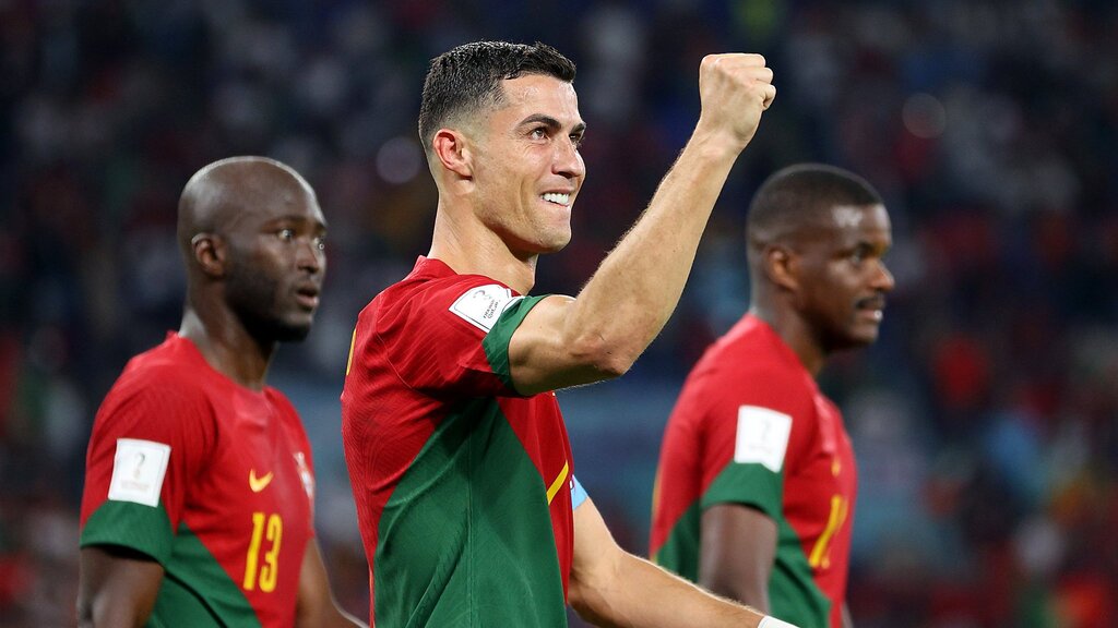 بازی پرتغال و غنا در جام جهانی ۲۰۲۲ قطر - رونالدو