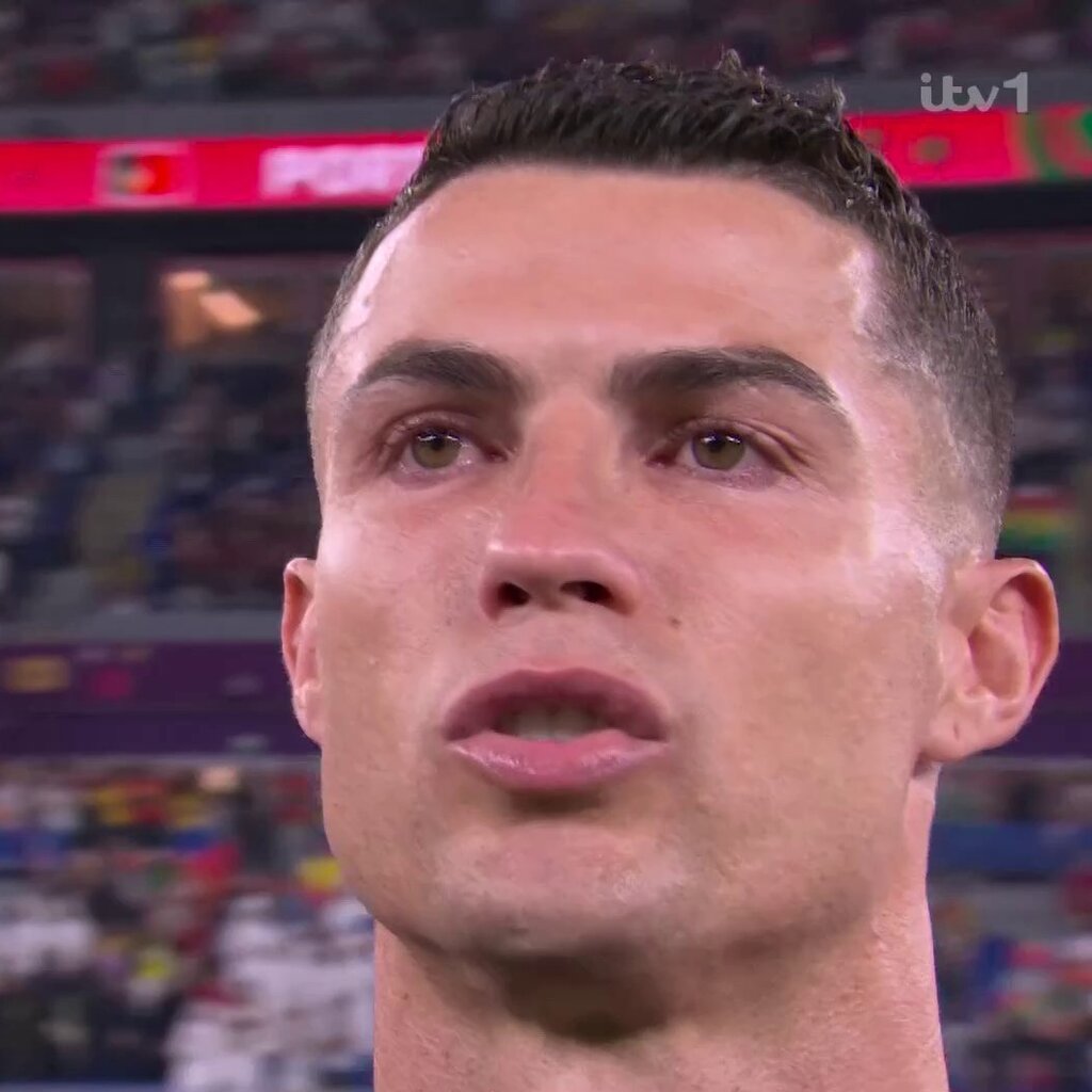 ببینید | لحظات احساسی رونالدو در آخرین جام جهانی عمرش 