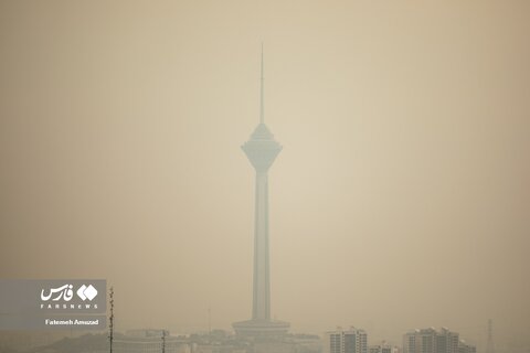 ببینید آلودگی هوا چه بلایی سر تهران آورده است