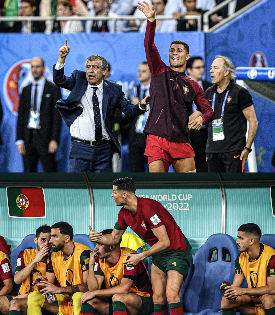 تصاویر | رونالدو در جام جهانی نقش عوض کرد! | حرکات کریس خبرساز شد!