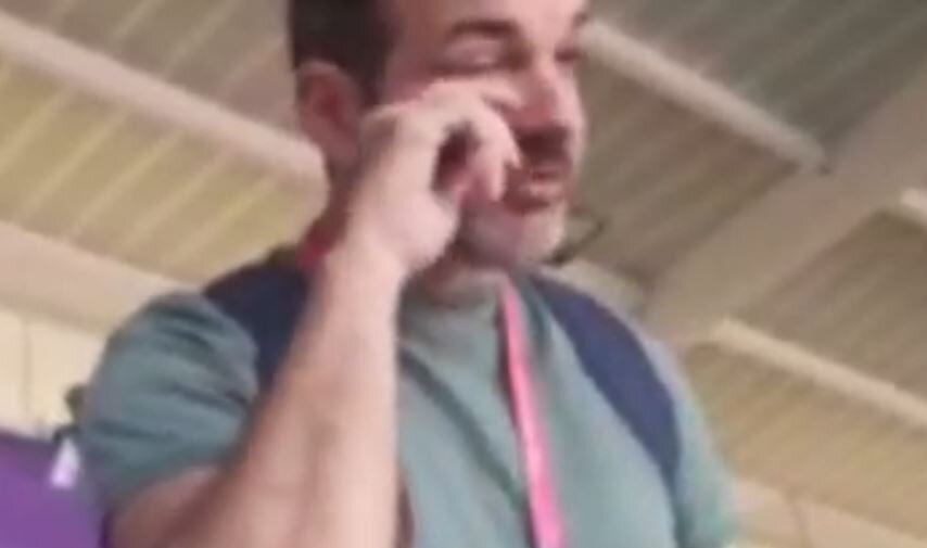 تصاویر| احساساتی شدن شدید استراماچونی بعد از برد ایران | حرکات غیرمنتظره مرد محبوب ایتالیایی در ورزشگاه