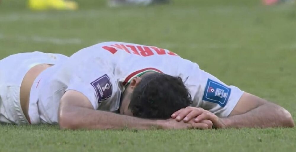 عکس | مهدی طارمی از هوش رفت! | تاثیر فشارها روی مهاجم تیم ملی