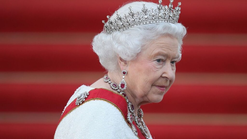 ملکه فقید انگلیس