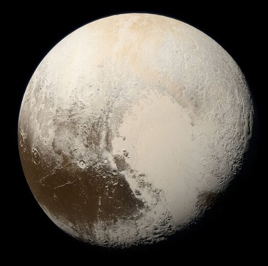 تصویر فوقالعادهای که از پلوتون منتشر شد | رنگهای واقعی این سیاره را ببینید