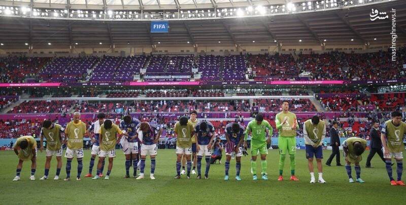 تصاویر حرکت استثنایی ژاپنیها پس از شکست غیرمنتظره تیم ملی ژاپن مقابل کاستاریکا