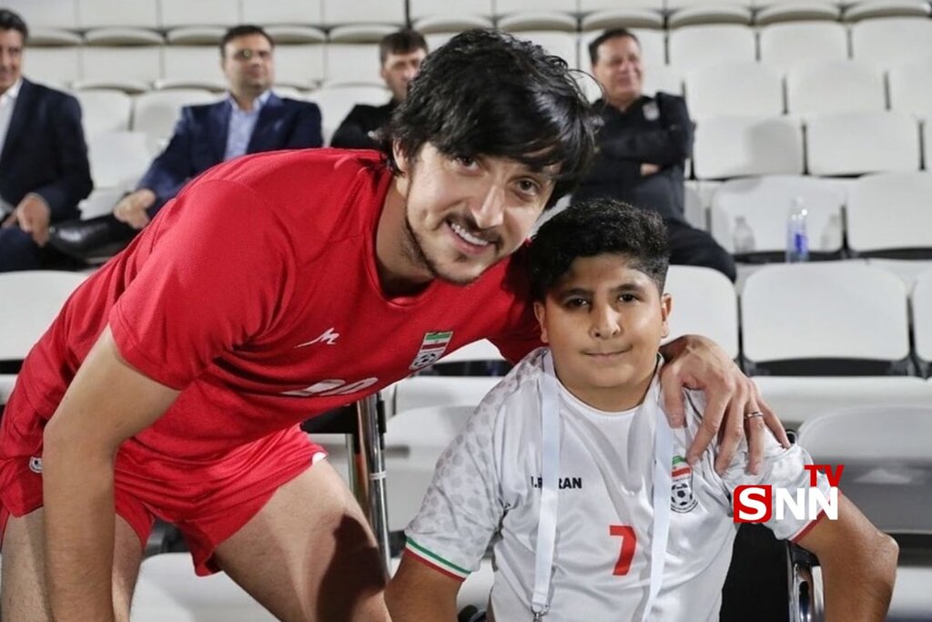 تصاویر ا سلفی طارمی و سردار با مهمان ویژه تیم ملی 