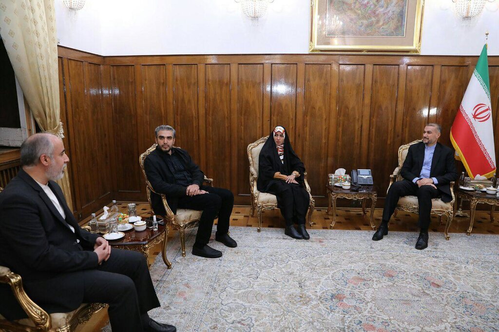 دیدار امیرعبداللهیان با ذبیح پور و رضوانی، خبرنگاران تحریم شده