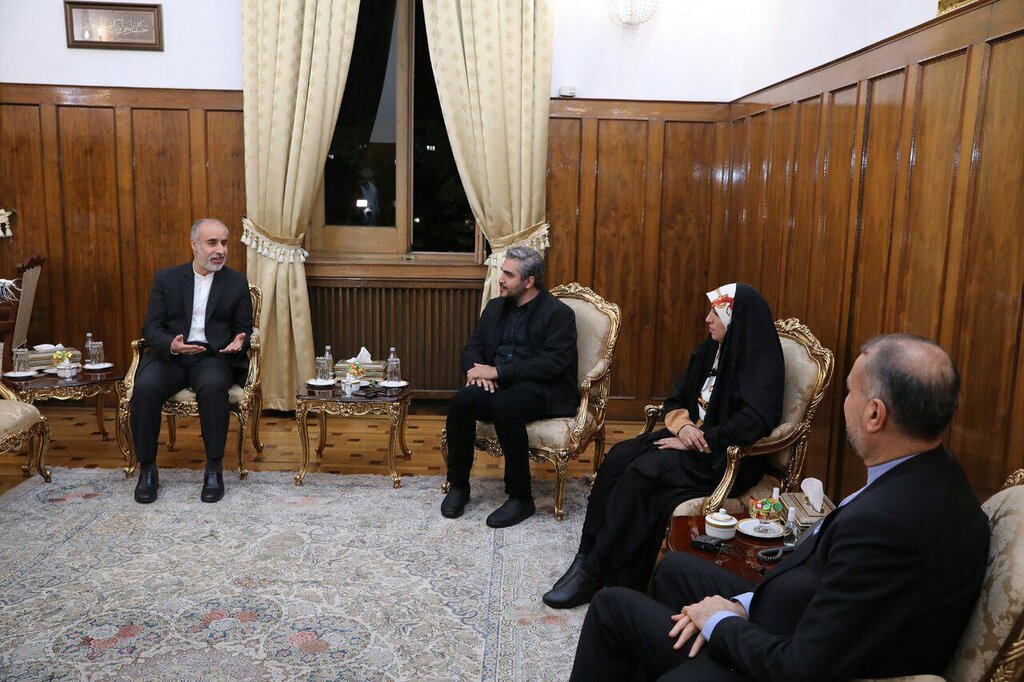 دیدار امیرعبداللهیان با ذبیح پور و رضوانی، خبرنگاران تحریم شده