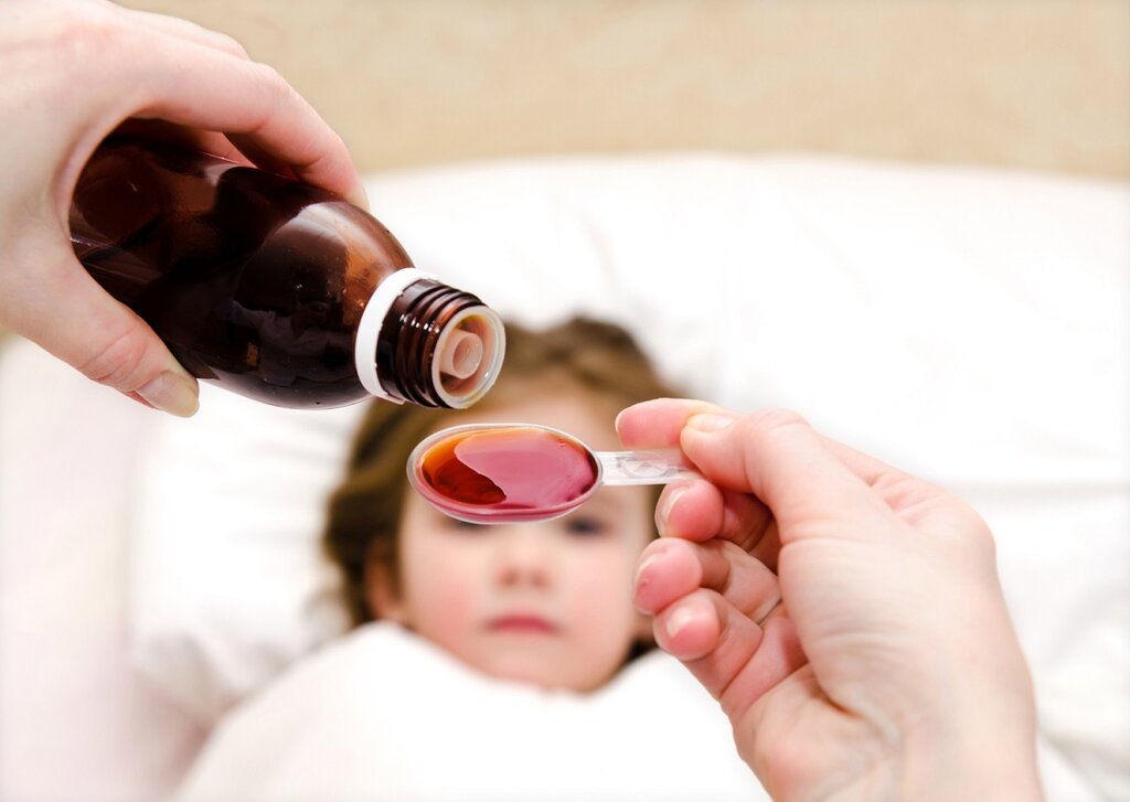 شربت دادن به کودکان - آنتی بیوتیک کودکان - شربت آنتی بیوتیک - سرماخوردگی کودکان