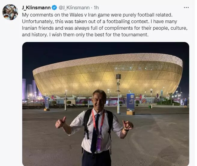 عکس | اقدام جدید کلینزمن پس از توهین جنجالی علیه تیم ملی | ماجرا از مسیر خودش خارج شد