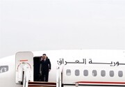 ببینید | نحوه استقبال از نخست وزیر جدید عراق در بدو ورود به تهران