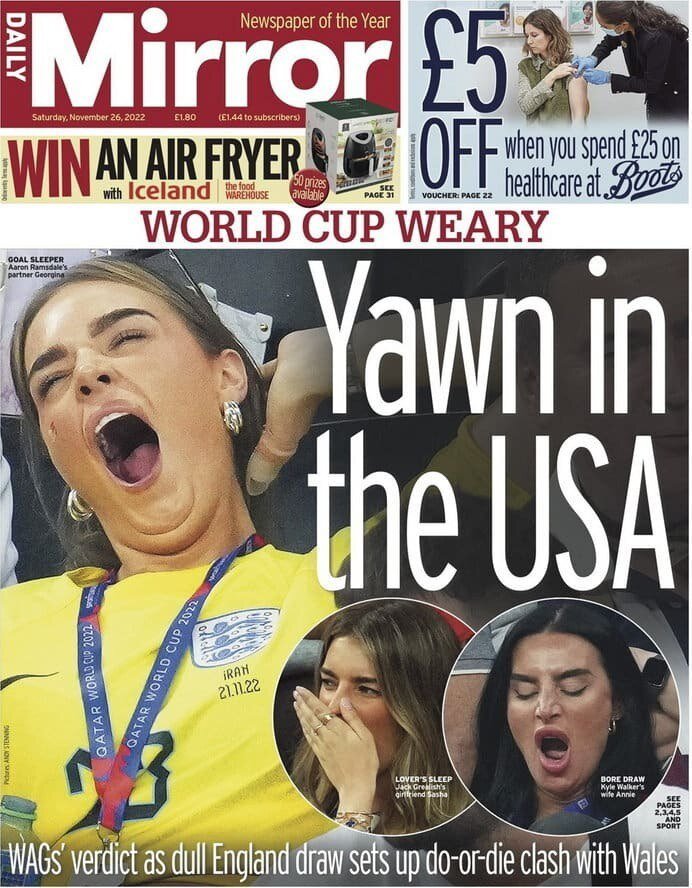 تصاویر جنجالی از همسران بازیکنان رقیب ایران در جام جهانی | وضعیت متفاوت در هتل،کشتی تفریحی و سکوهای ورزشگاه