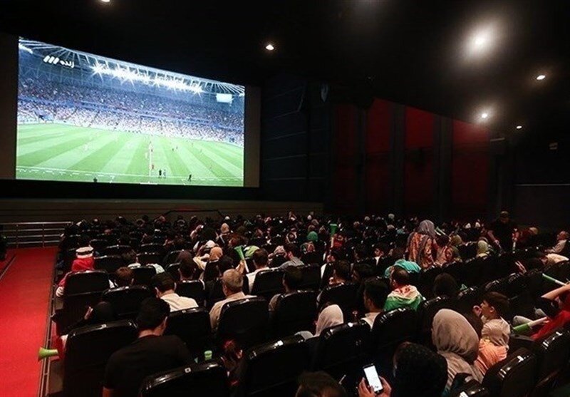 فروش سینما برای بازی ایران و امریکا