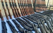 کشف ۲۰۸۶ سلاح جنگی و شکاری در استان مرزی | دستگیری ۱۰۰۵ قاچاقچی