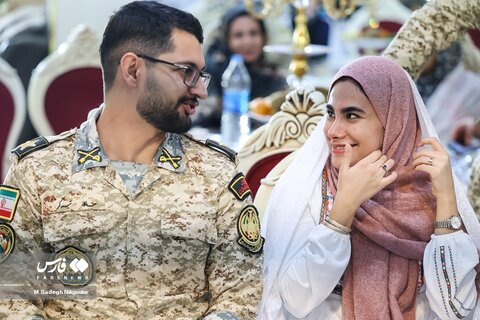 جشن ازدواج ۲۵۴ سرباز وظیفه
