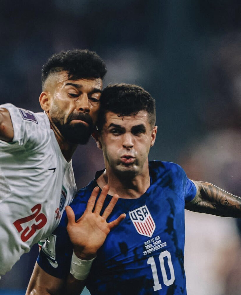 عکس | رامین رضاییان سوژه باشگاه چلسی | جمله کنایهآمیز به مدافع ایرانی!