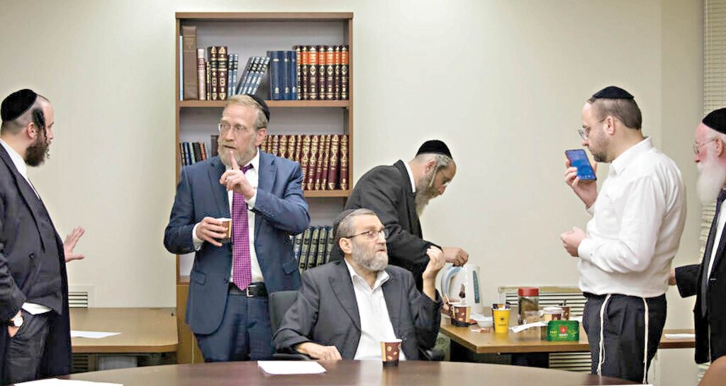 نمایندگان حزب اتحاد یهودیت توراتی اسرائیل