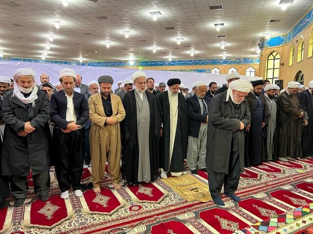 دیدار رئیسی با علمای اهل سنت کردستان