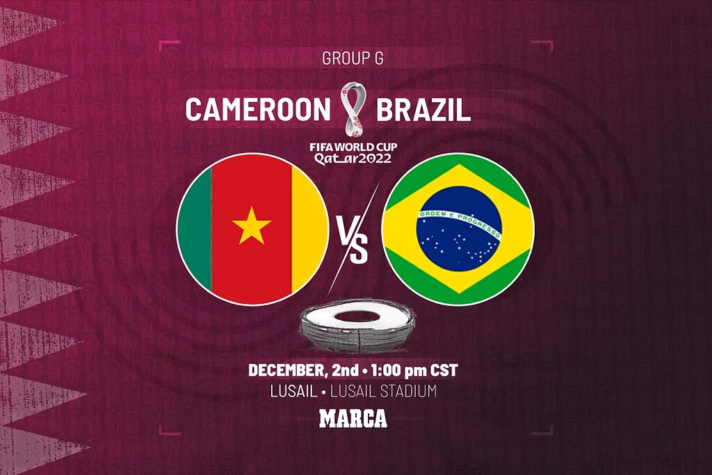 برزیل - کامرون
