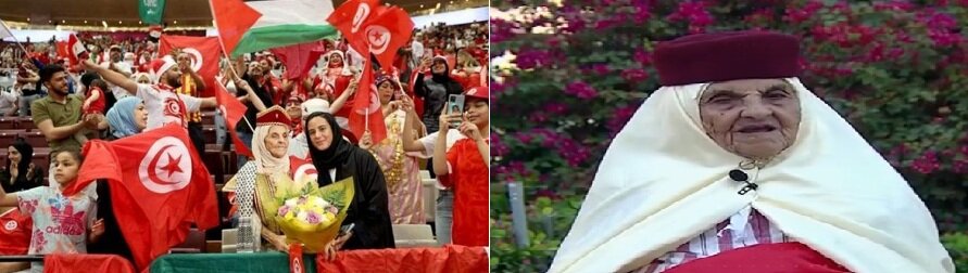 تصاویر | پیرترین طرفدار فوتبال در جام جهانی ۲۰۲۲ قطر