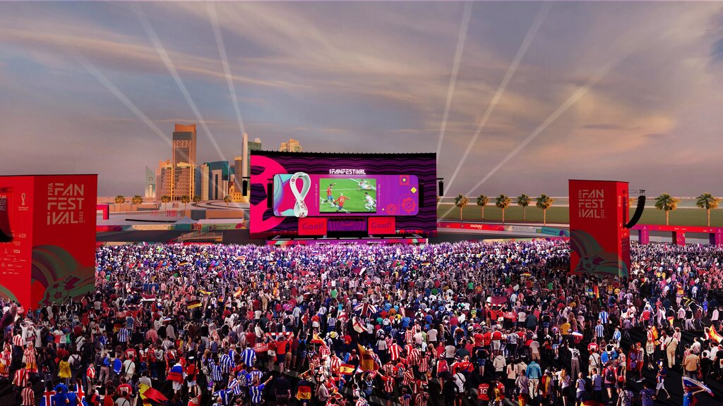 طرفداران جام جهاني - فن فست - قطر