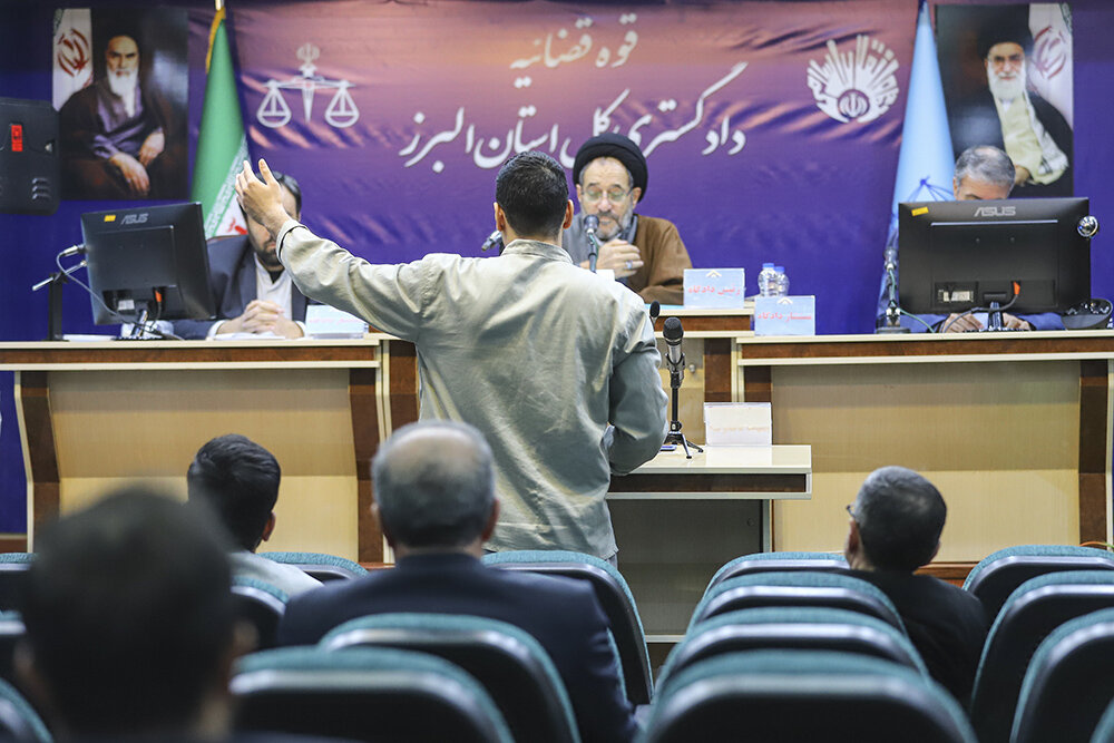 تصاویر سومین جلسه رسیدگی به اتهامات پرونده ضاربان شهید عجمیان